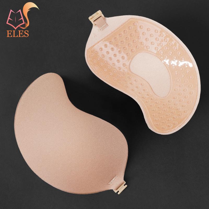 Women Invisible Backless Bra Front Closure Underwear Seamless Strapless Push Up Bra Lingerie