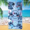 American Cartoon Figure Print Thick Microfiber Beach Towel Quick Dry Bath Blanket For Kids