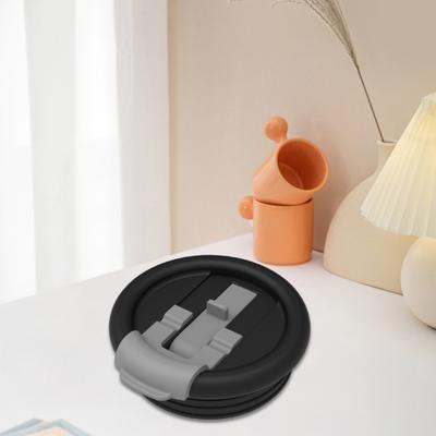 Yousheng Tumbler Coperchio con Cannuccia Ribaltabile di Ricambio in Silicone Antigoccia Riutilizzabile Antispruzzo Coperchio per Tumbler Compatibile con Accessori per Tazza da 40 Oz