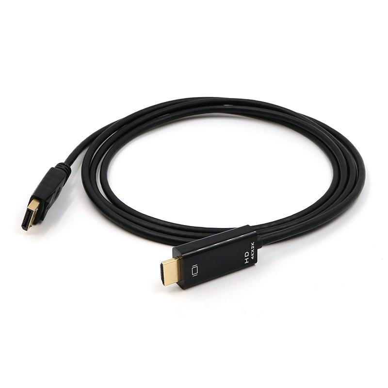 4K DP To HDMI High Definition Adapter Cable for Video Monitor Connection