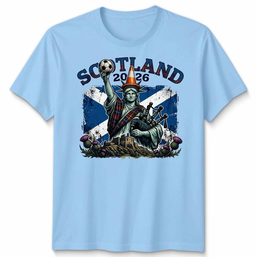 Scotland Game Day Football Unisex T Shirt Soccer Fan Gift 2026 S