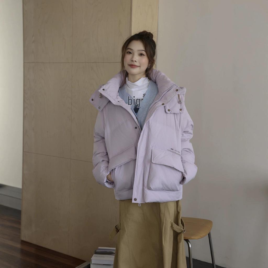 Stylish Korean Winter Down Jacket for Older Girls: Thick, Warm, Versatile