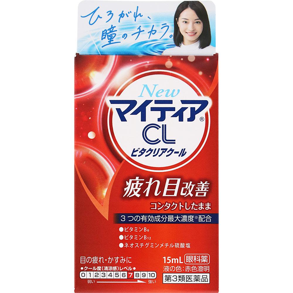 Daiichi Sankyo Healthcare Mytia NewCL Vitaclara Cool 15ml Other (check Locks, Tongue Cleaners, Etc.) Eye Drops Efficacy: Eye Fatigue, Discomfort When