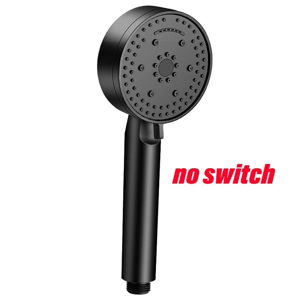 8 Mode Shower Head Water Saving High Pressure Showerhead With Water Stop Switch Handheld Hangable Bathroom Accessories