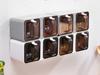 Seasoning Box Combination Set Household Seasoning Box Kitchen Supplies Wall-mounted Storage Salt Jar One Multi-grid