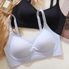 Women's Seamless Wire-Free Support Bra: Zero-Feel, Jelly Soft, Breathable, Thin Cup, Beautiful Back Design
