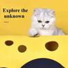 1PC Cat Play Tunnel Bed - Foldable Pet Tunnel Tube Bed with Holes DIY Play Mat Activity Rug, for Indoor Cats Interactive Play