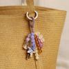 Handmade Beaded Keychain: Summer Chinese Style Woven Bodhi Pendant for Bags