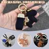 [DACAIFH] Keychain Horse 1 Piece Genuine Leather Bag Charm Cute