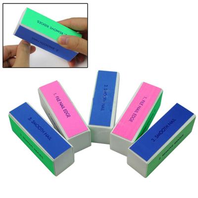 1Pc Nail Art Shine Polished Buffer Levigatura Manicure Strumenti Blocco Lucidatura