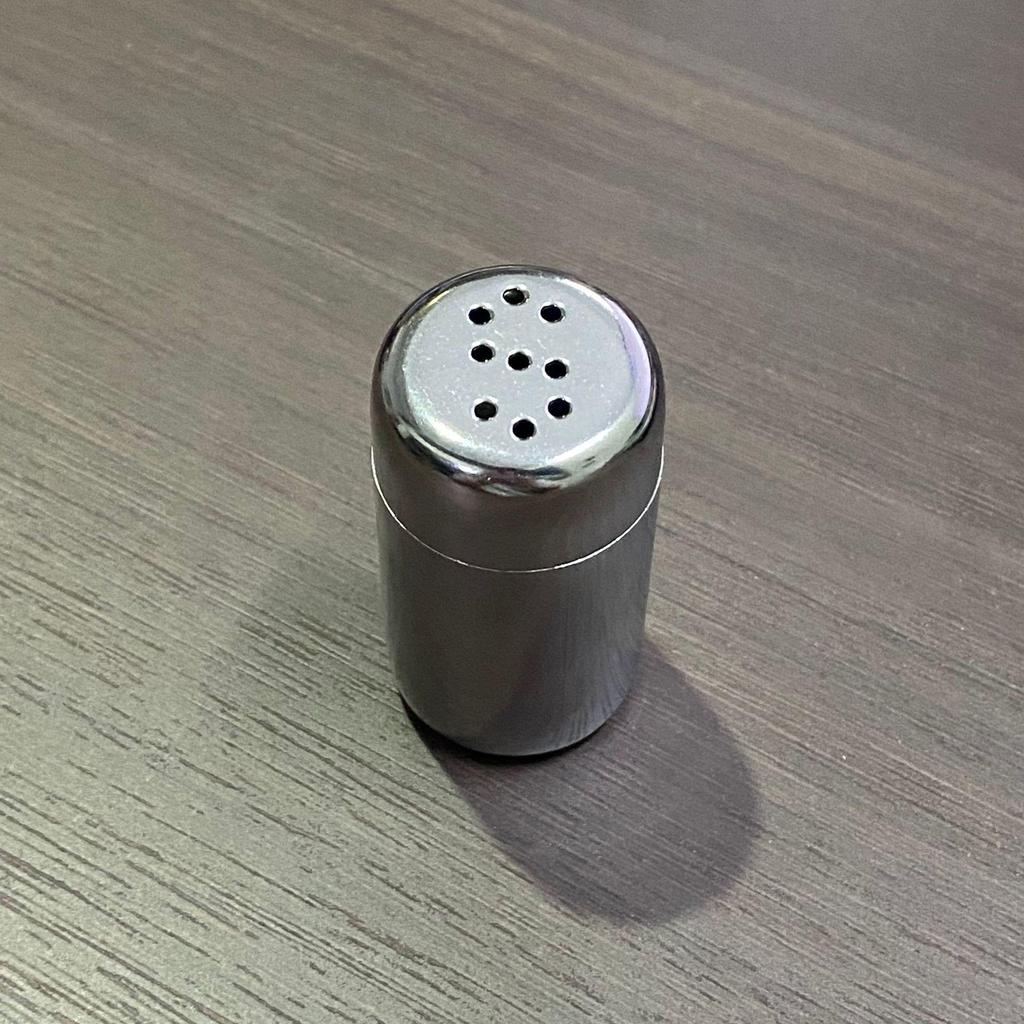 Stainless Steel Compact Seasoning Bottle for Outdoor Camping & BBQ