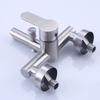 304 Stainless Steel Bathroom Faucet Shower Black Silver Faucet Wall Mounted Bathtub Shower Mixer Tap Shower Faucet Mixer Taps