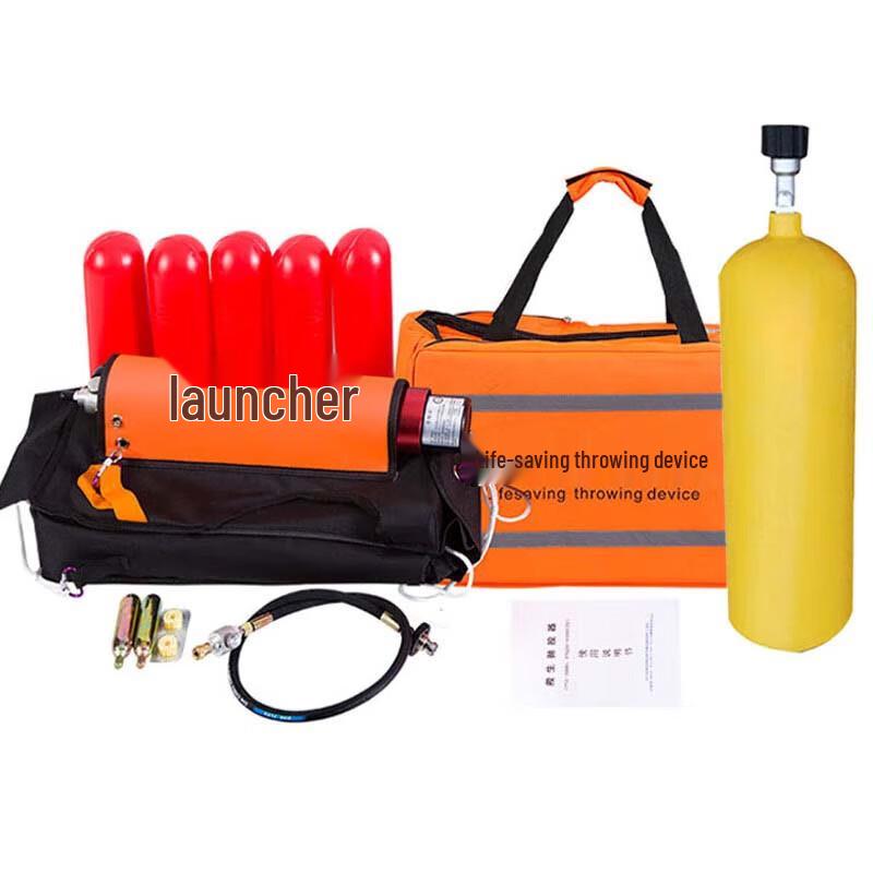 Pneumatic Water Rescue Thrower Kit