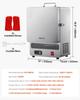 Tabletop Kiln Melter 1500W Electric 1200℃ Max Temperature Melting Furnace