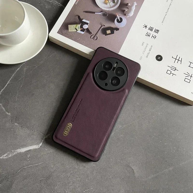Magnetic for Huawei Mate 60 50 Pro P60 Art P50 P40 P30 Nova 12 11i Case Leather Matte Soft Full Camera Protect Cover Shell Funda