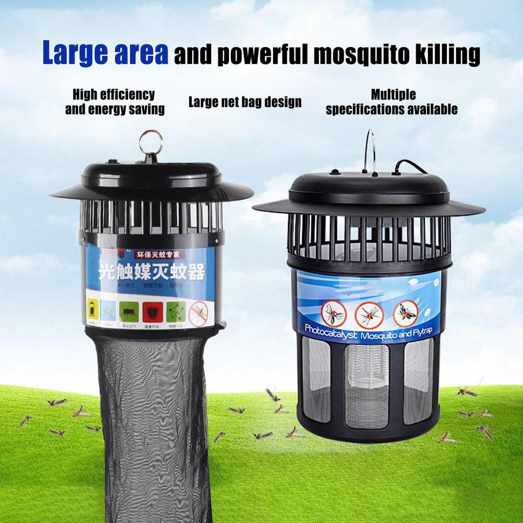 Muggenvanger lamp voor pluimveehouderijen Tuin, Elektrisch UV Licht Muggenvanger, Groot Dekkingsgebied Vliegende Fruitvliegjes Bestrijdingsapparatuur