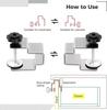Drawer Front C Clamp Stainless Steel Heavy Duty Mounting Clamp For Furniture Repairing Construction Tools Accessories