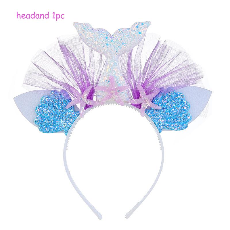 Birthday Party Set Mermaids Party Tableware Paper Cups Plate Latex Balloons Baby Shower Party Decor Kids Favors Party Supply