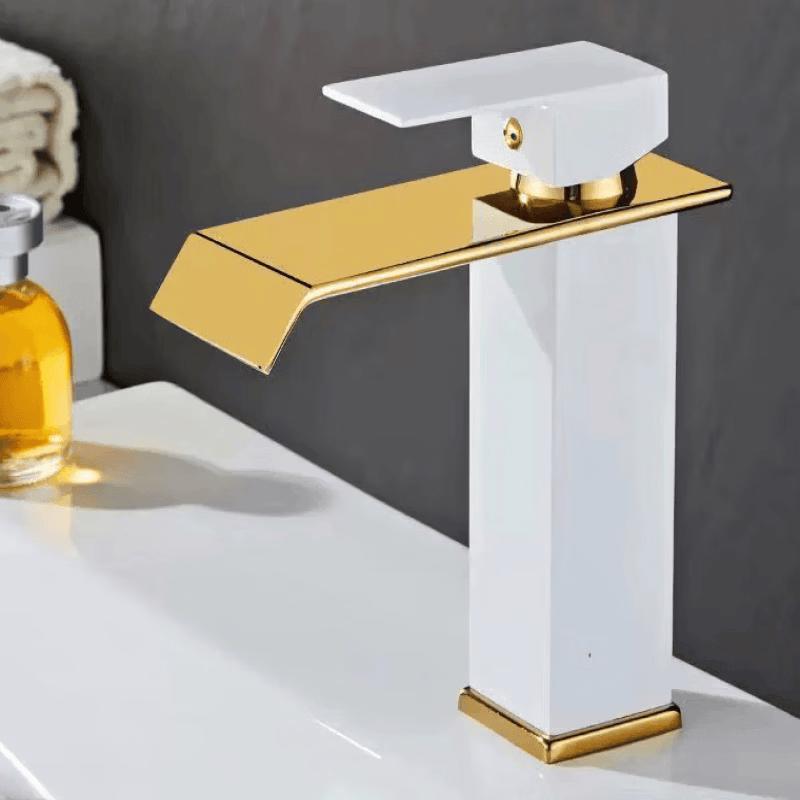 Handun Black Stainless Steel Wide-Mouth Basin Faucet
