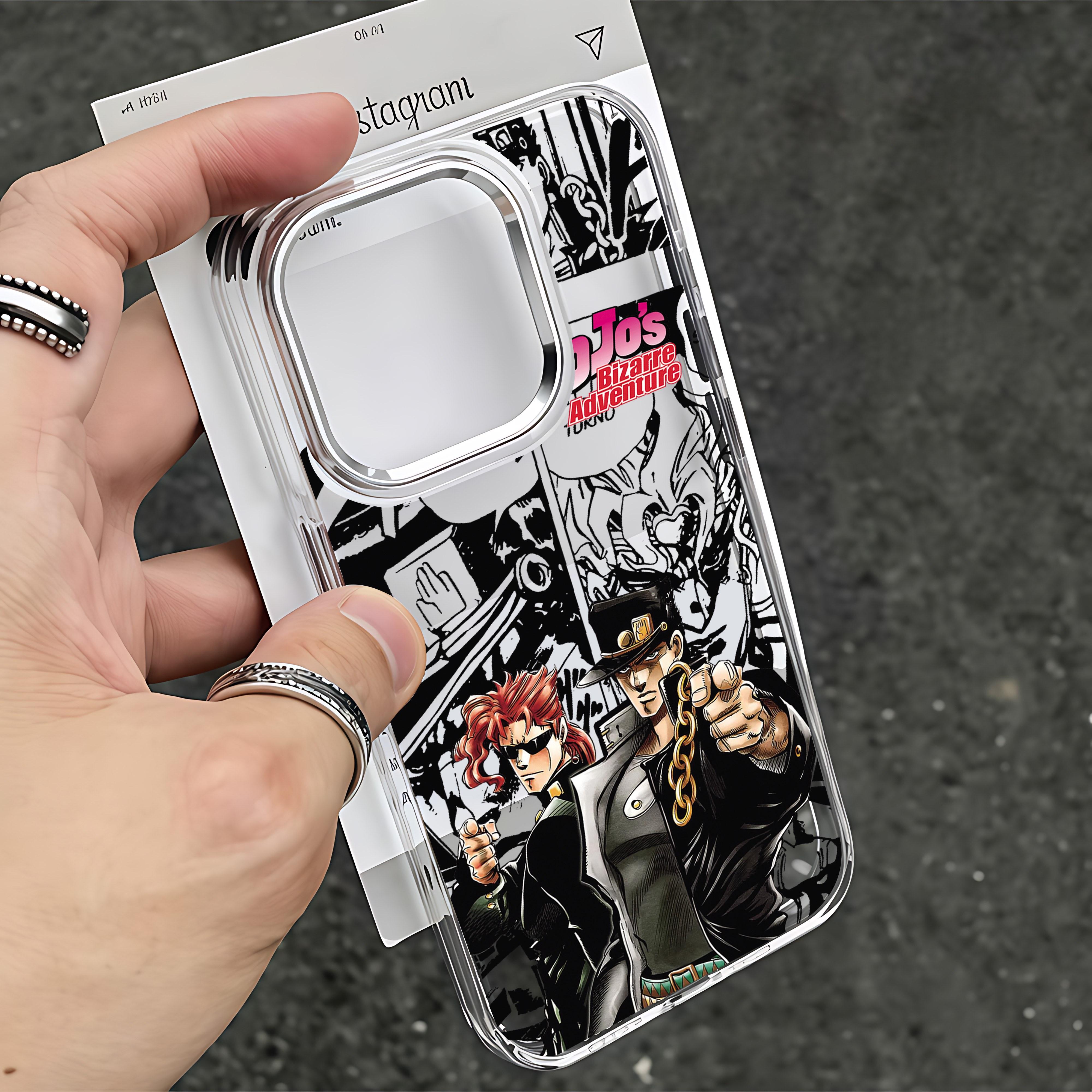 

JoJo s Bizarre Adventure Phone Case For iPhone 17 16e 16 15 14 13 12 11 mini Pro Max X XR XSMAX 8 7 Air Plus Transparent Soft iPhone XSMax