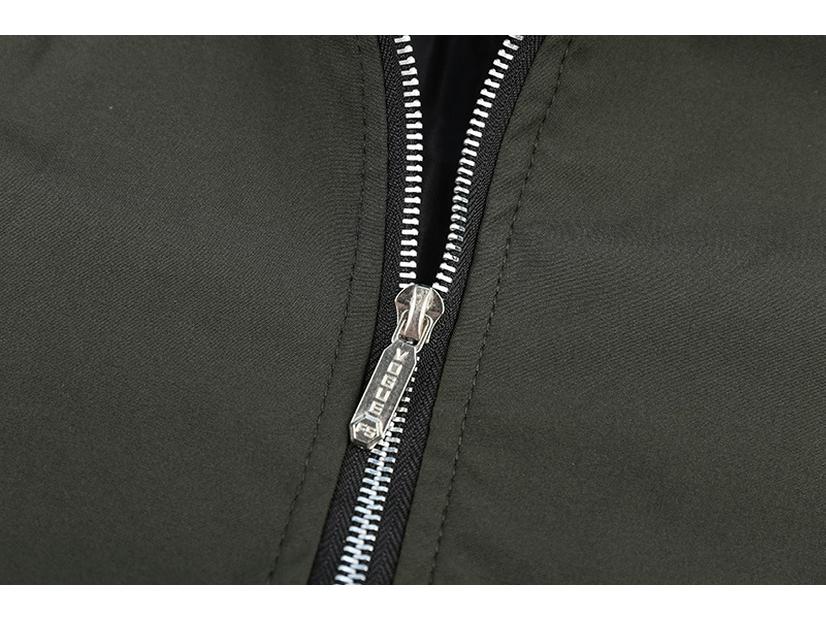 Pánská evropská baseballová bunda Slim Fit - Jaro/Podzim