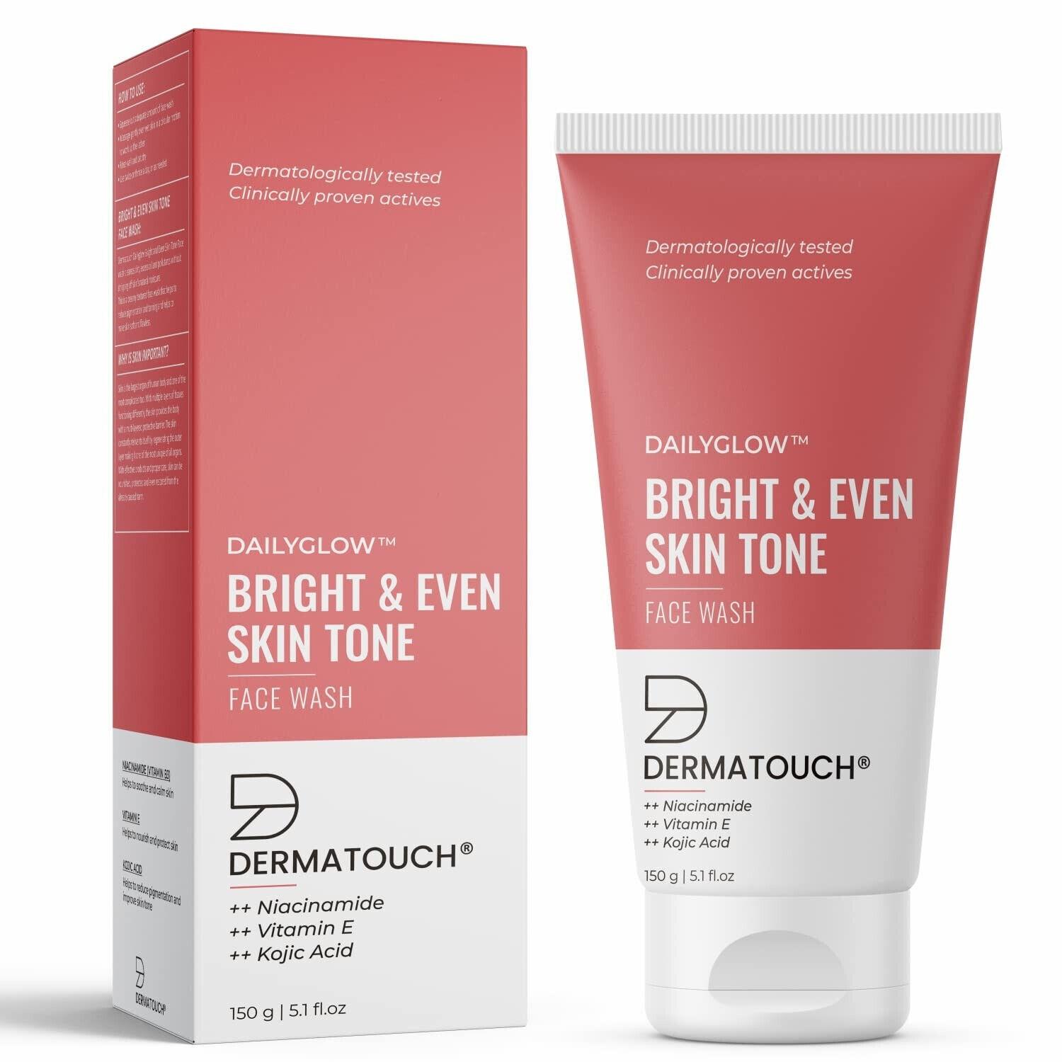 

Dermatouch Bright & Even Tone Face Wash For All Skin Type 150G QA283
