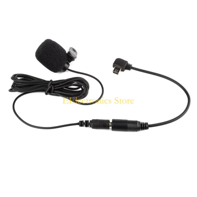 

B03C Omnidirectional Lavalier Lapel Microphone for 3 3+ 4 Camera Mini USB to 3.5mm Adapter Cable Mic Accessories CN