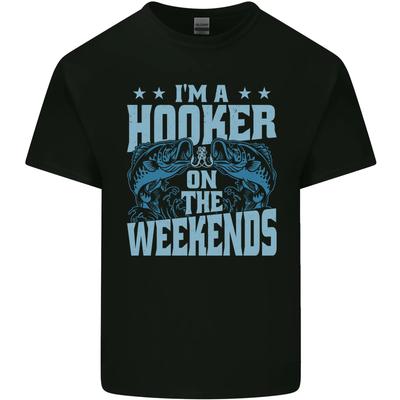 I'm a Hooker At the Weekends Funny Fishing Kids T-Shirt Childrens