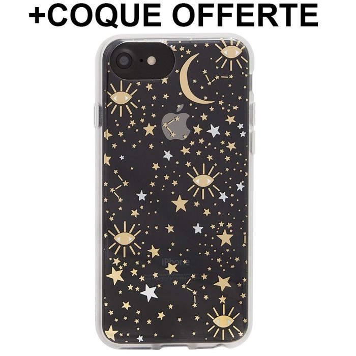 Coque de protection - E.F.CONNECTION - iPhone X - Silicone Mat - Antichoc - Anti-Rayure - Rose