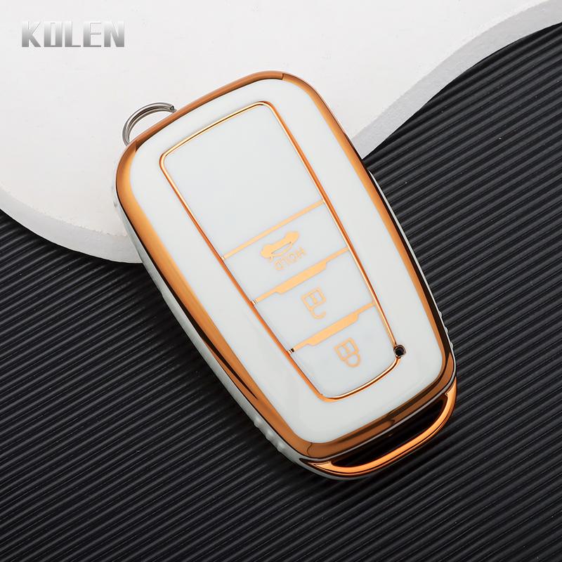 Fashion Tpu Auto Smart Key Fob Cover Case Housing Remote Fit For Toyota Corolla Prius Camry Chr C-Hr Rav4 Altis Land Cruiser Prado Keyless