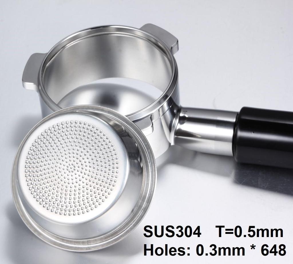 54mm Bottomless Portafilter for Solis Barista Perfetta SK1170S and Breville Barista Series