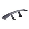 Universal Car Mini Spoiler Wing 6.7 Inch Decorative Carbon Fiber Texture Auto Car Rear Tail Wing for All Cars Black