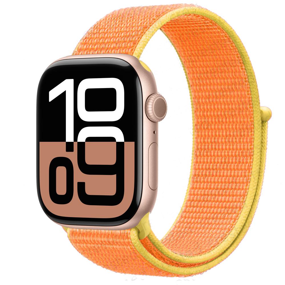 Cinturino in Nylon a Passante Per Apple Watch Bands 46mm 44mm 40mm 41mm 45mm 42mm Cinturino Originale iWatch Serie 11 10 SE 9 8 Ultra 3