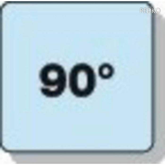 Ruko - 102114 - Fraise a chanfreiner - Norme 335 - Forme C - 90° - M5 (Import Allemagne)