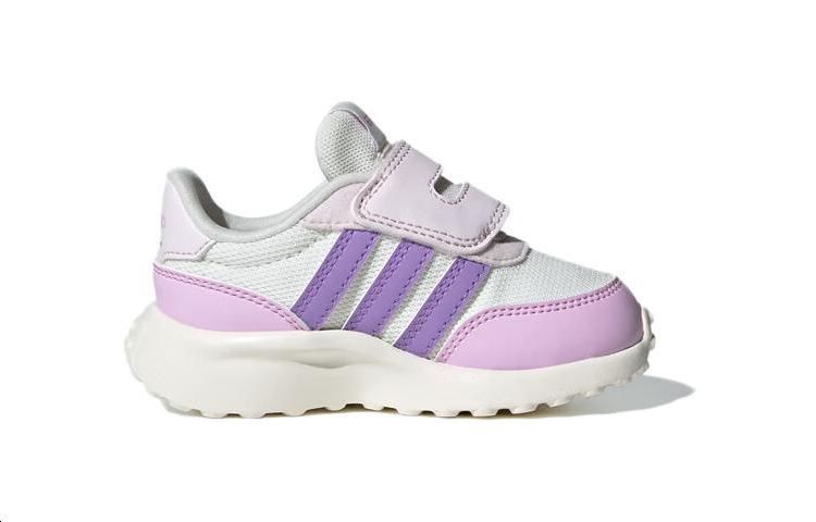 Adidas Neo Run 70S Slip Resistant Abrasion Resistant Low top Toddler Shoes White Pink Infant And Toddler ID1155