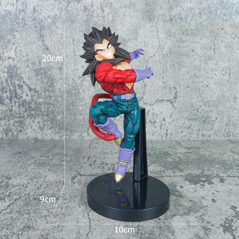 

20CM Anime Dragon Ball GT Son Goku Super Saiyan 4 THE GREATEST SAIYAN Model Toy Gift Action Figure PVC Extra Large Model Gift Co 20CM