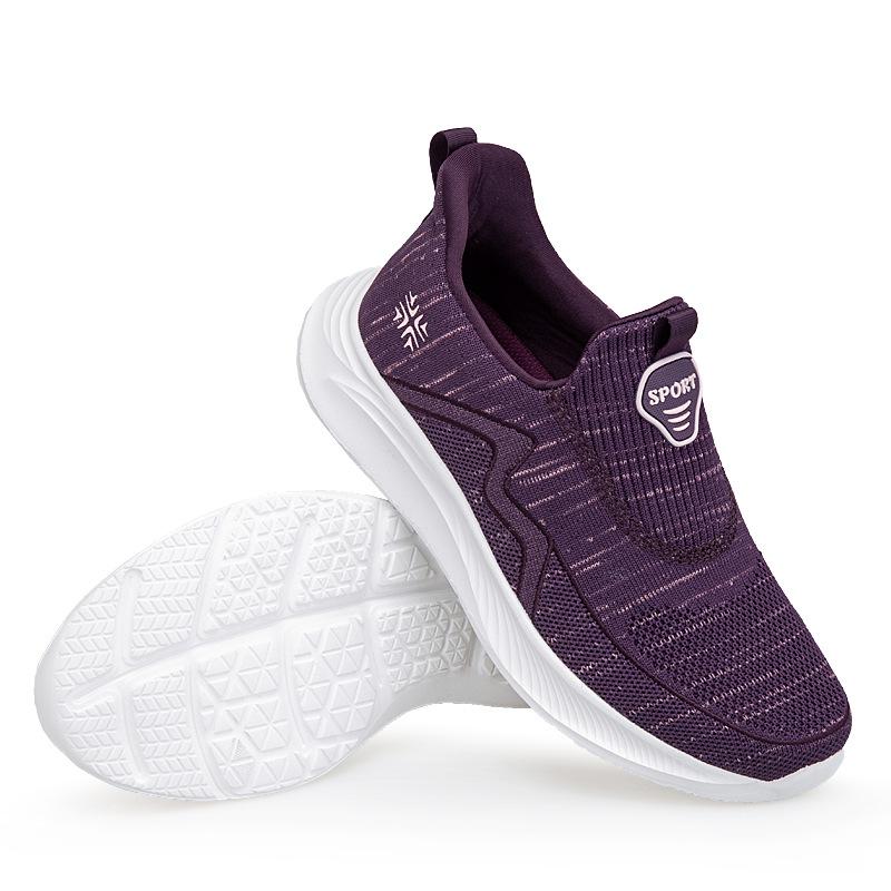 Nowe buty damskie codzienne miękkie podeszwy pojedyncze buty damskie wygodne oddychające leniwe buty buty codzienne