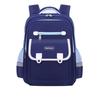 Lightweight Oxford School Backpack for Children Unisex Breathable Dirt Resistant Bookbag with Curved Straps Modern Design