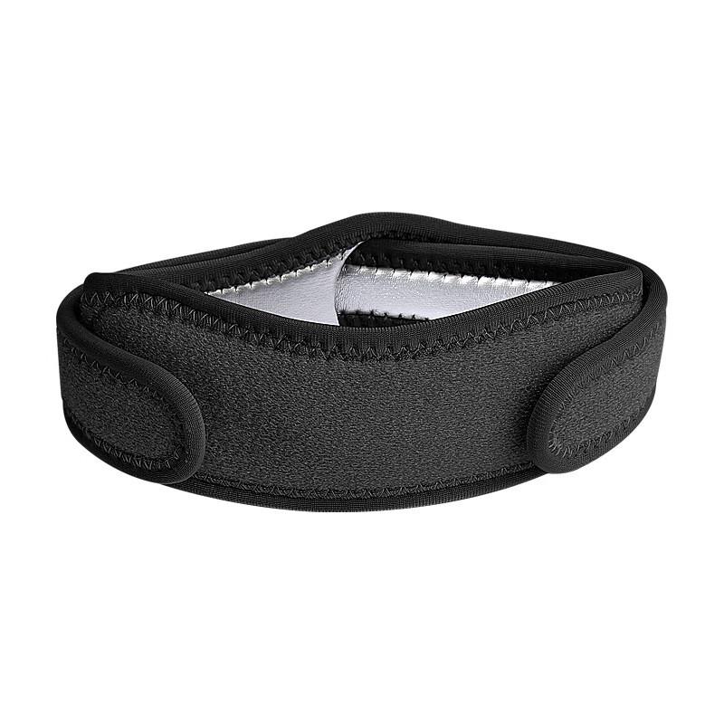 Tingbai Silicone Patella Knee Support Strap (Pair)