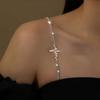 Non-Slip Rhinestone Bra Straps Sexy Off-the-shoulder Adjustable Bra Shoulder Belts Removable Decorative Underwear Shoulder Strap