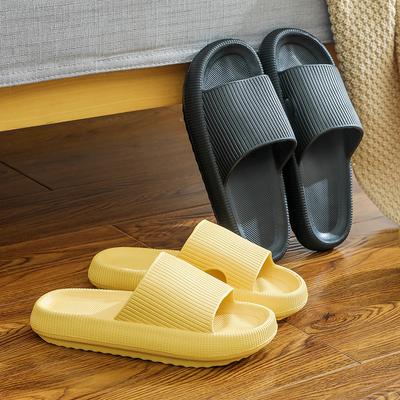 Deodorant Eva Slippers Women's Summer Home Non-slip Thick Bottom Household Bathroom Cool Slippers Men