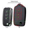 Volkswagen Leather Hand-stitched Key Case Remote Cover Key Protector