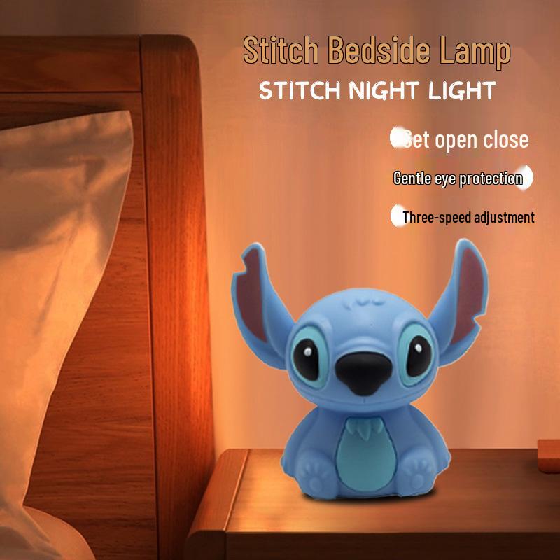 Stitch Pat Light: Colorful Touch Night Lamp with Quantity Discounts