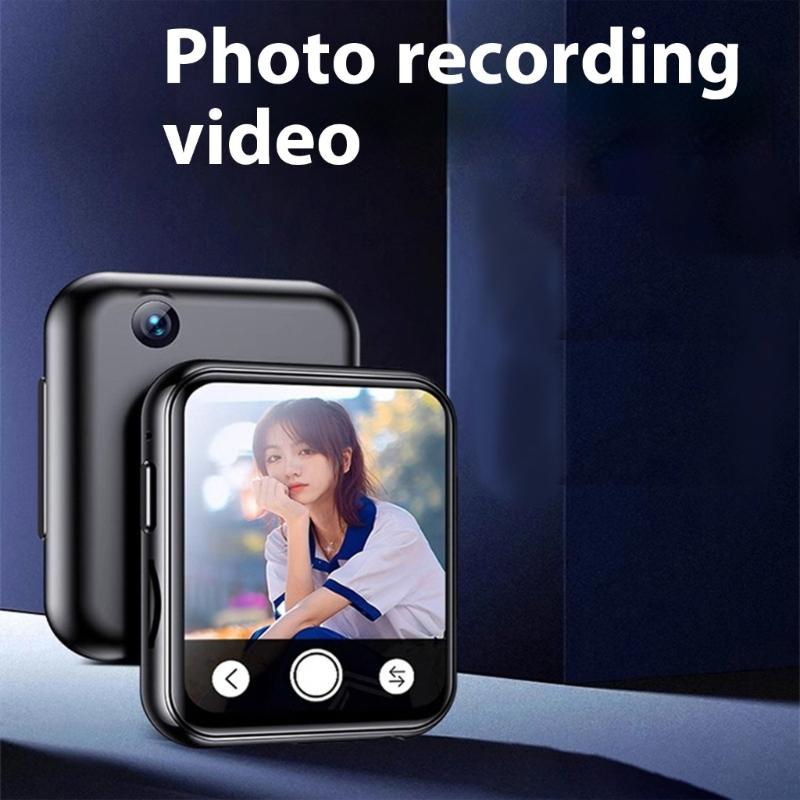MP3 Music Player with Bluetooth-compatible Full Touchable Screen Loudspeaker Recorder Camera Video Player Calculator