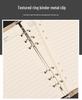 A5 Three-fold Notebook with Loose-leaf Sheets, Magnetic Closure, and Custom Gift Box - Business Diary with Personalized Designs