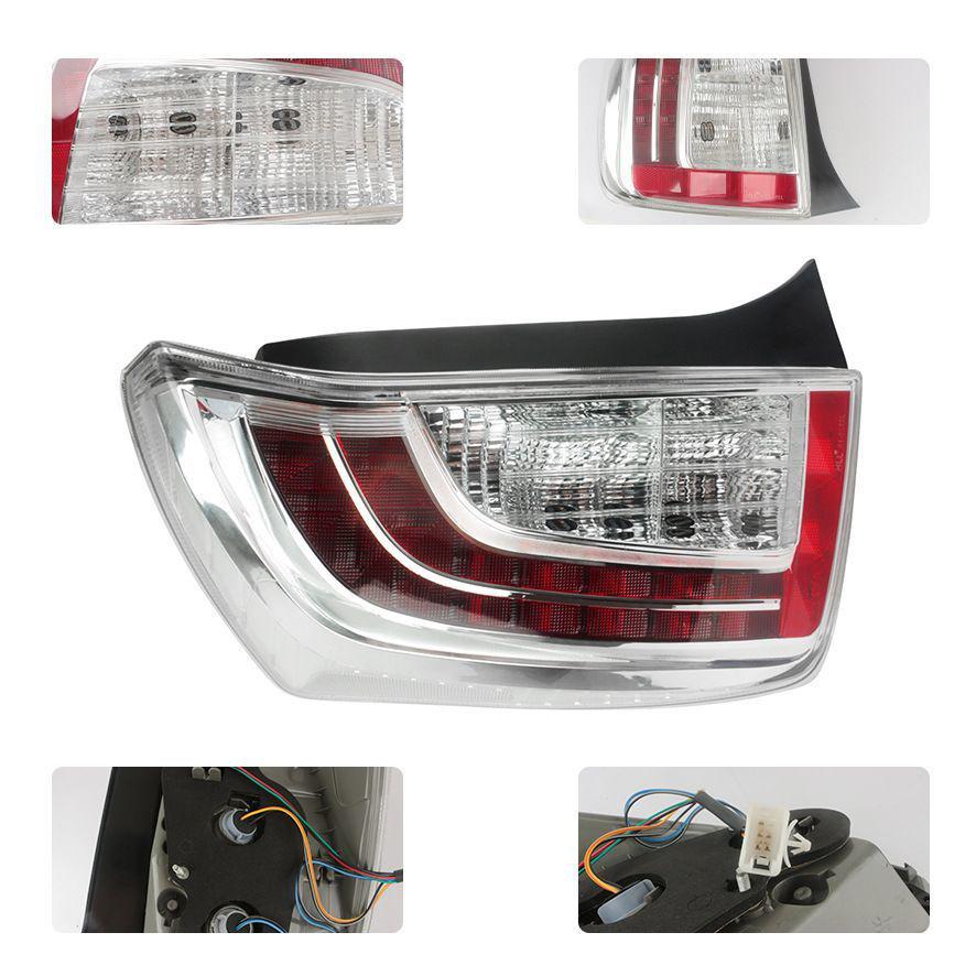 Compatible with Toyota Prius 10-12 Rear Tail Light Assembly: Rear Turn Signal and Brake Light.