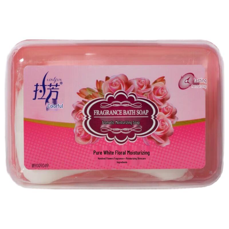 Lafang Moisturizing Floral Scent Soap 4-Bar Pack