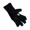 Women Convertible Winter Gloves Warm Touchscreen Gloves 2-in-1 Knitted Stretchy Texting Gloves for Daily Outings Driving