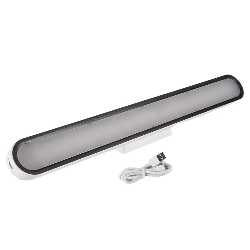 AD23-Wireless LED Wall Reading Light Stick On Bunk Dimmable Contact Lights Headboard Adhesive Lamp For Makeup Mirror