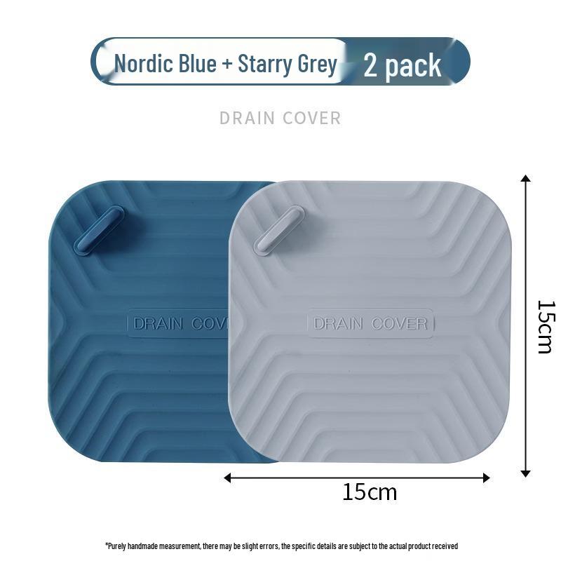 Bathroom Floor Drain Silicone Deodorizer: Odor-Proof, Insect-Proof, and Anti-Backflow Pad